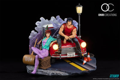 Statue City Hunter 35th Anniversary Ryo Saeba & Kaori 1/6