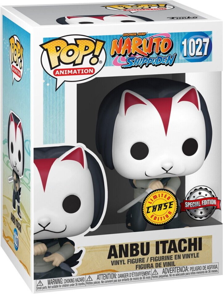 Funko Pop Anbu Itachi 1027 Naruto Shippuden Chase Edition