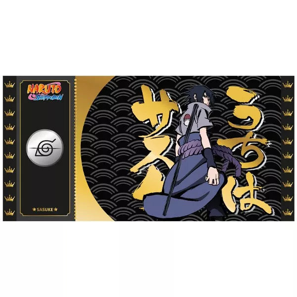 Sasuke Black Ticket Naruto Shippuden Vol. 1 Limitierte Auflage Nummeriert
