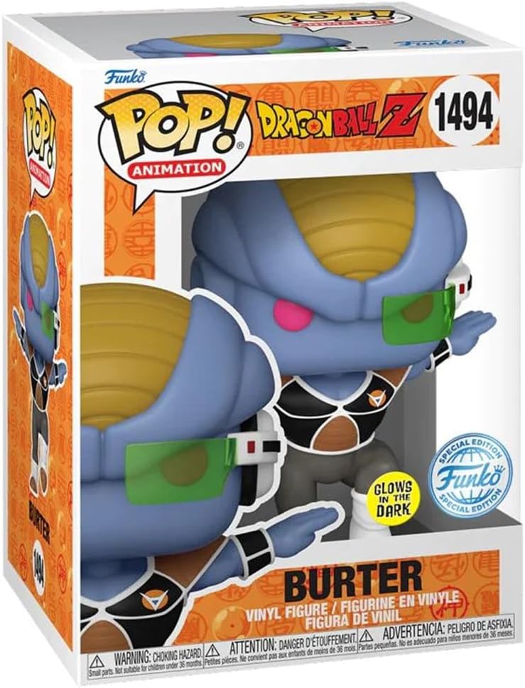 Funko Pop Burter 1494 Dragon Ball Z Glow in the Dark