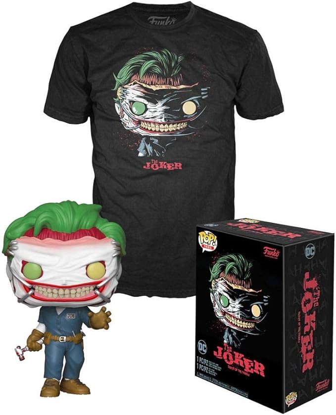 Funko Pop & Tee The Joker Exclusive DC Comics T-Shirt M