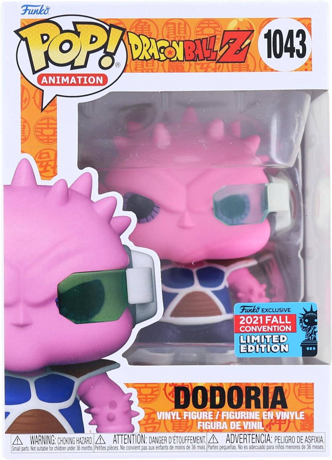 Funko Pop Dodoria 1043 Dragon Ball Z Edition Limitée