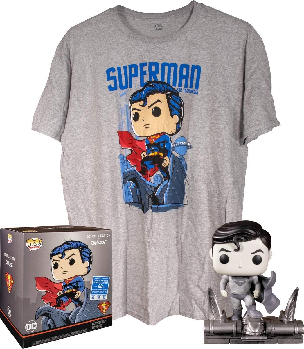 Funko Pop & Tee Jim Lee Superman Exclusive DC Comics