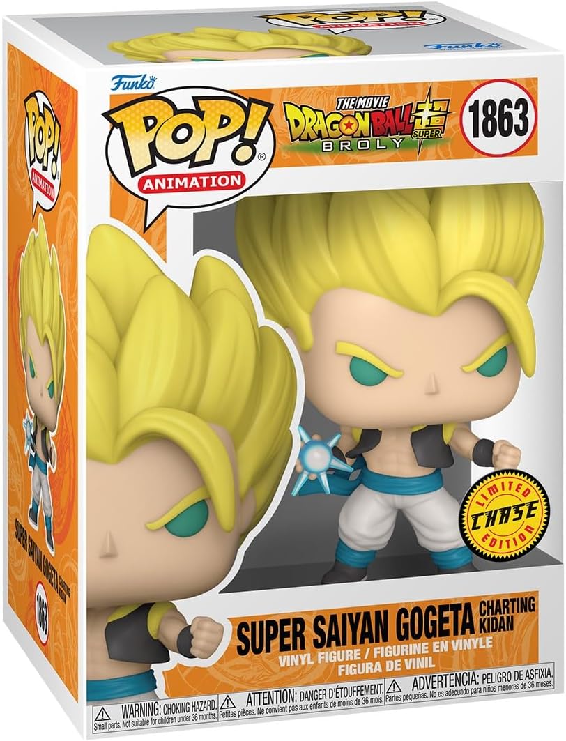 Funko Pop Gogeta Super Saiyan 1863 Chase Edition Dragon Ball