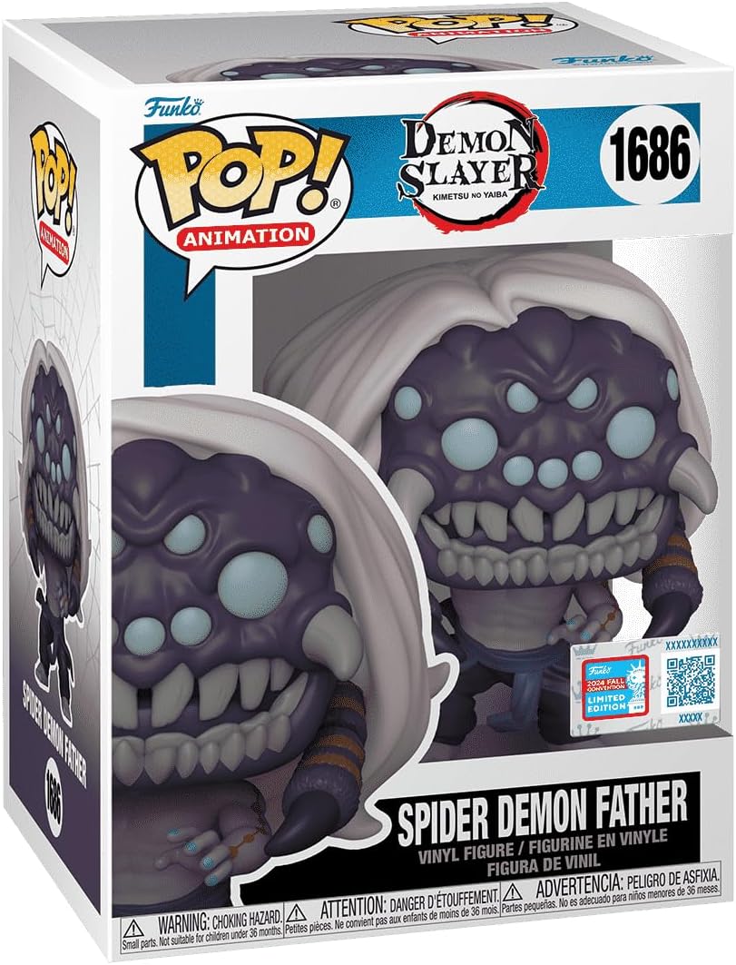 Funko Pop Spider Demon Father 1686 Demon Slayer Exclusive