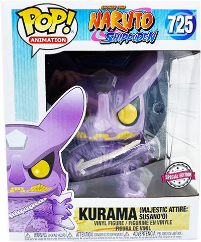 Funko Pop Kurama Susano'o 725 Naruto Shippuden Special Edition