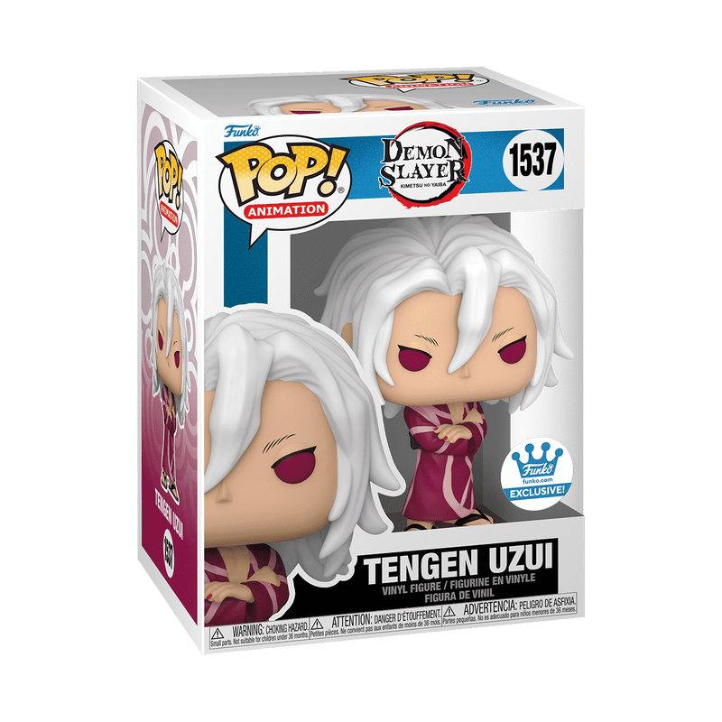 Funko Pop Tengen Uzui 1537 Demon Slayer Exclusive
