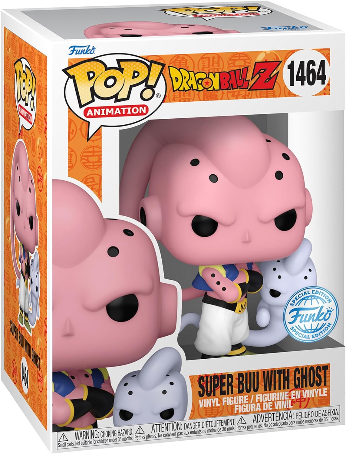 Funko Pop! Dragonball Z - Super Buu With Ghost 1464 Special Edition