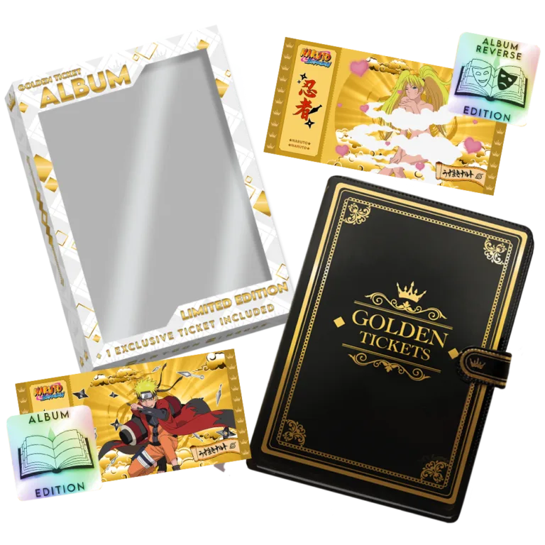 Classeur Golden Tickets Black Edition – Rangement Cartes Pokémon