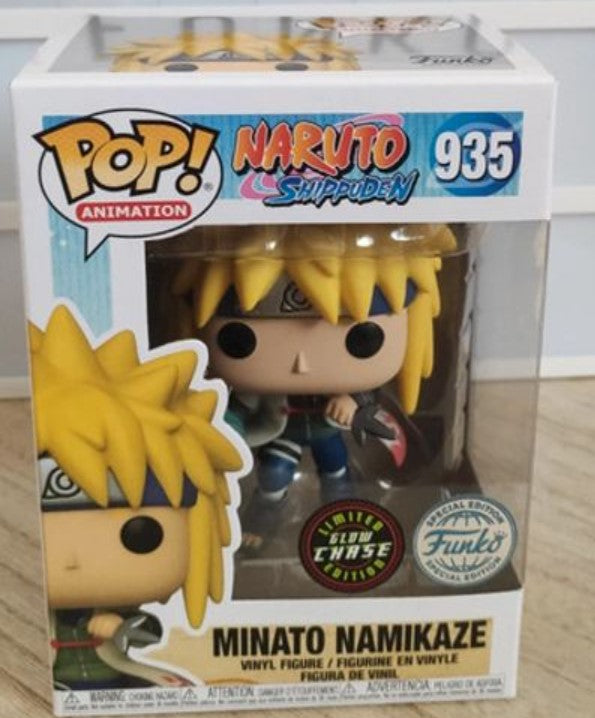 Funko Pop Minato Namikaze 935 Chase GITD Naruto Shippuden