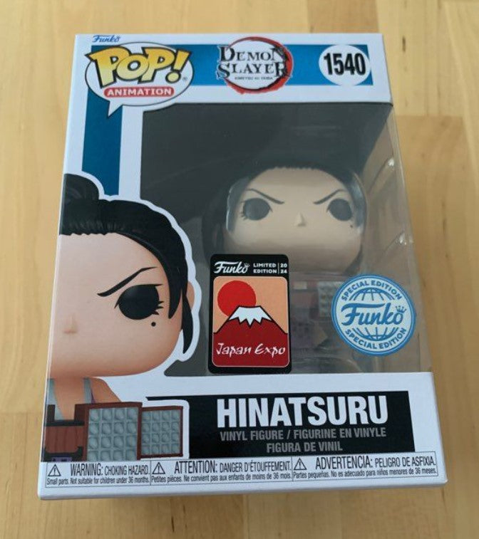 Funko Pop Hinatsuru 1540 Demon Slayer Japan Expo