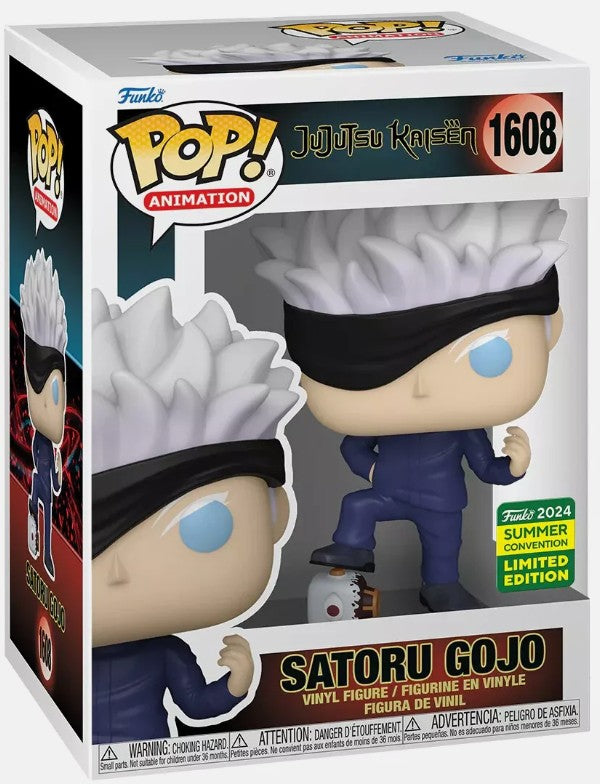 Funko Pop Satoru Gojo 1608 Jujutsu Kaisen Exclusive