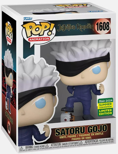 Funko Pop Satoru Gojo 1608 Jujutsu Kaisen Exclusive