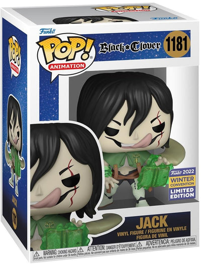 Funko Pop Jack 1181 Black Clover Winter Convention 2022