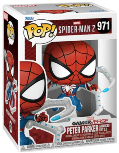 Funko Pop Spider-Man Peter Parker Advanced Suit 2.0 #971