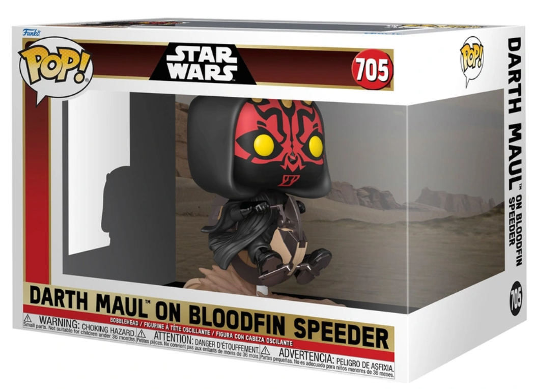 Funko Pop Darth Maul Bloodfin Speeder 705 Star Wars