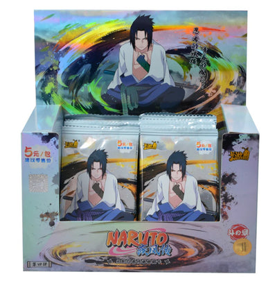 Display Naruto Kayou Tier 3 Wave 4 avec 20 boosters, boîte fermée vue de face - Bnexo