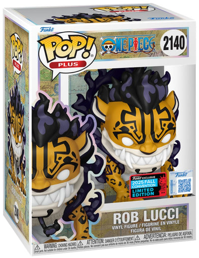 Funko Pop Rob Lucci 2140 One Piece Fall Convention 2025