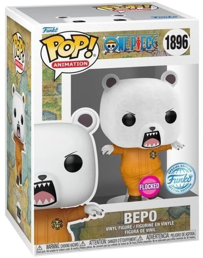 Funko Pop Bepo 1896 One Piece Flocked Edition Spéciale