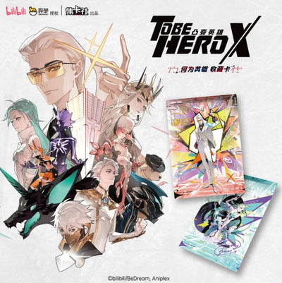 Vue de côté display To Be Hero X Card.Fun officiel 16 boosters Sakami - Bnexo