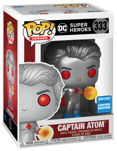 Funko Pop Captain Atom 333 DC Comics Wondrous Convention