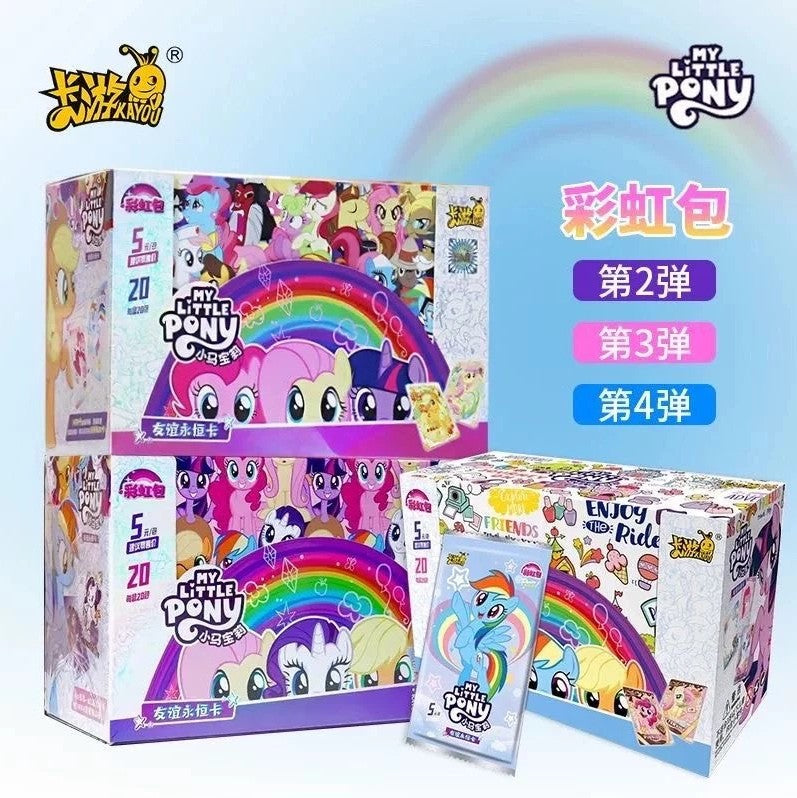 Cartes TCG My Little Pony Éternelle Amitié Rainbow Edition finitions arc-en-ciel