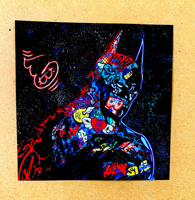 Batman Plan B Entering The Crypto World - Lithographie Moabit 90x90 cm