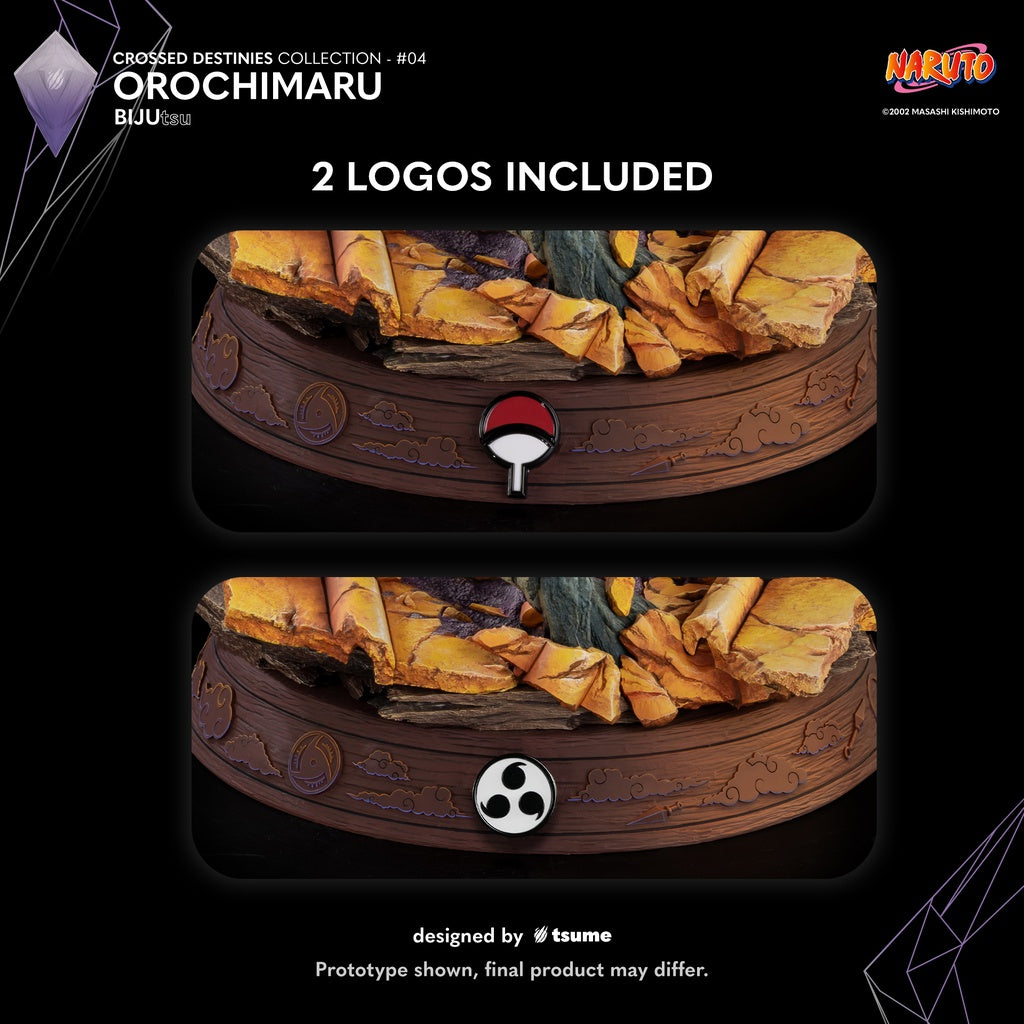 Statue Orochimaru Tsume Bijutsu Naruto Shippuden Résine