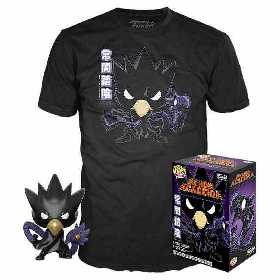 Funko Pop & Tee Tokoyami My Hero Academia - Édition Limitée