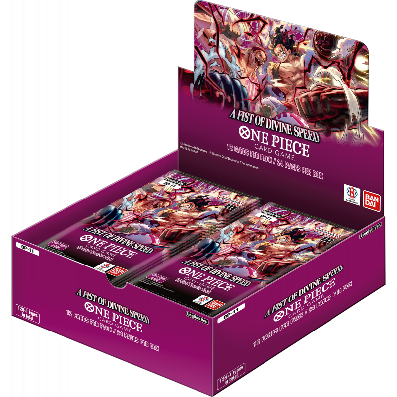 Booster Display One Piece OP-11 A Fist of Divine Speed - 24 Packs