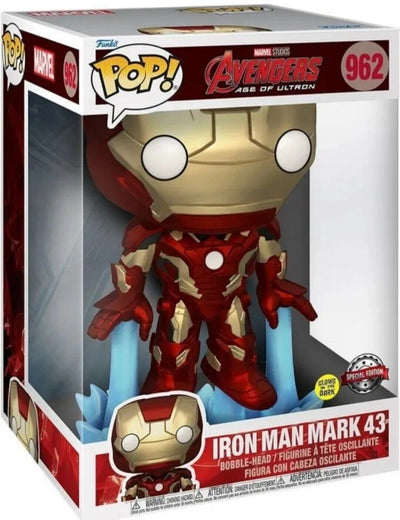 Funko Pop Iron Man Mark 43 #962 Glow in the Dark Avengers