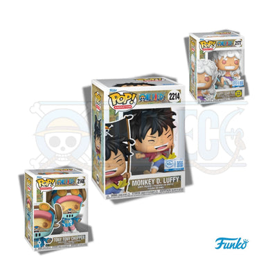 Collection complète Funko Pop One Piece officielle avec Luffy, Zoro et l'équipage du Chapeau de Paille - BNEXO Shop Suisse