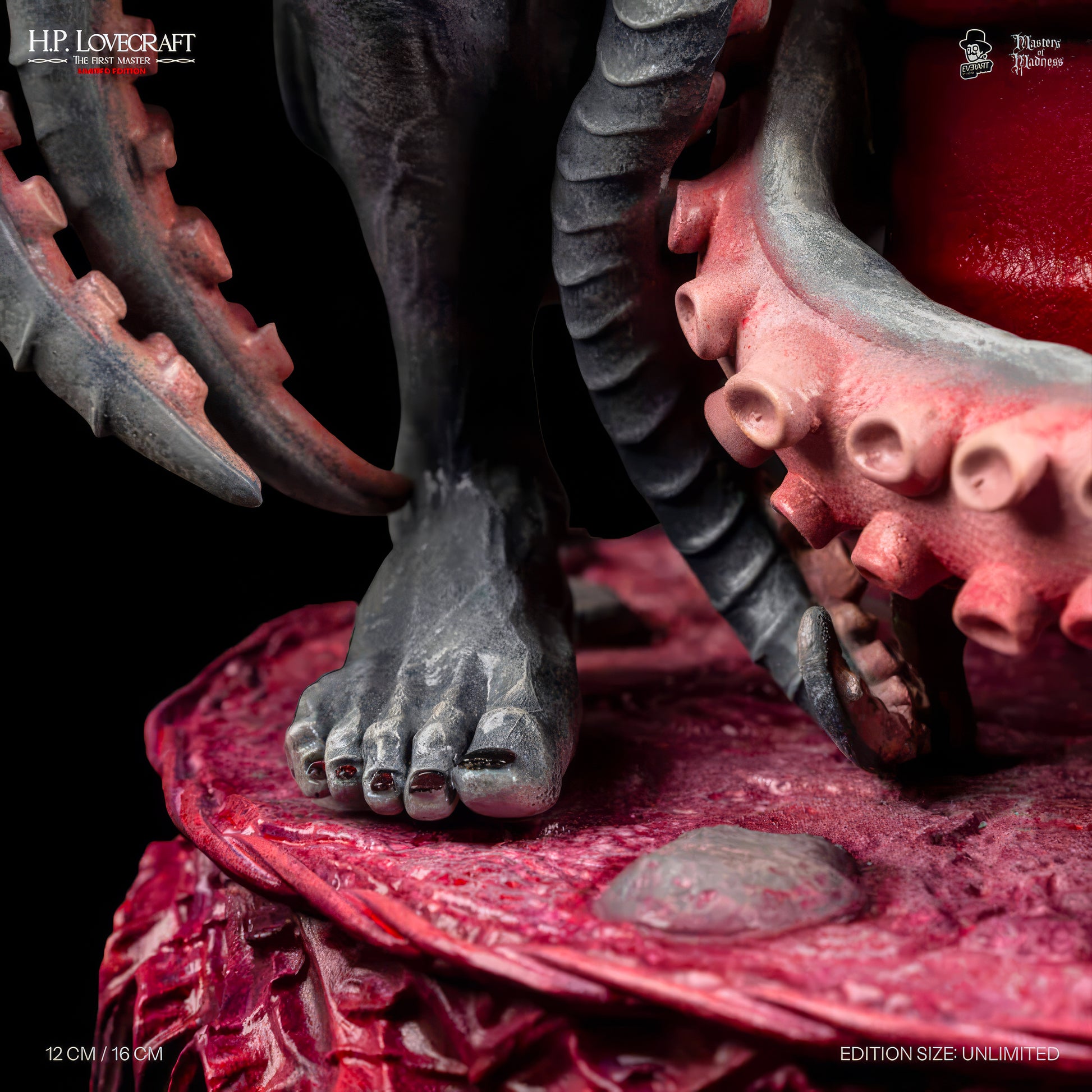 Statue H.P. Lovecraft Forbidden Edition 1/10 Polystone 42cm