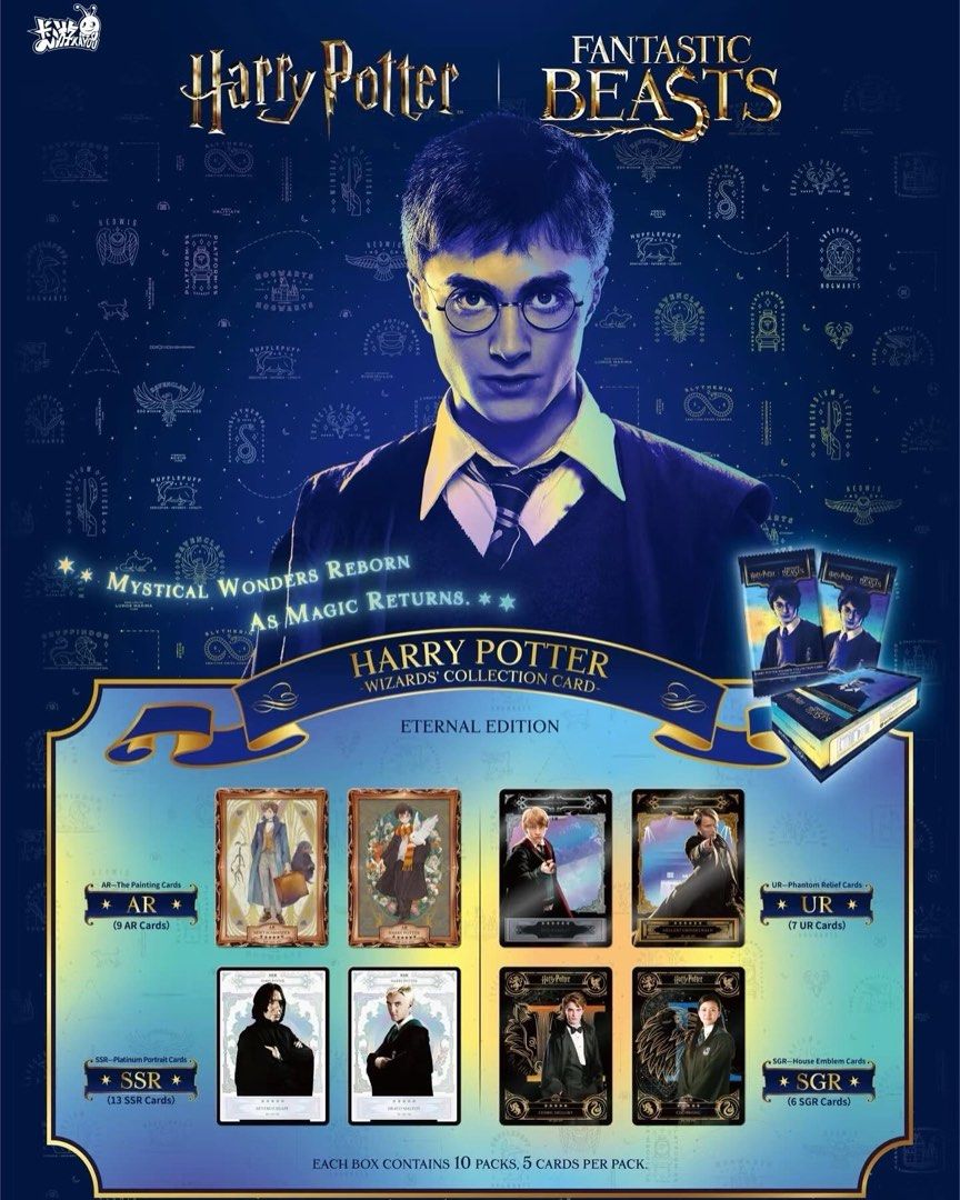 Display Harry Potter Wizards' Collection – 10 Boosters Kayou