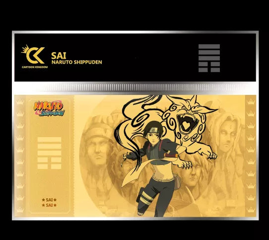 Sai Naruto Shippuden Golden Ticket