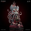 Vue latérale gauche statue H.P. Lovecraft polystone 42cm édition collector - Bnexo
