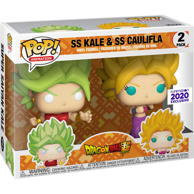 Funko Pop Dragon Ball Z Kale & Caulifla 2 Pack Exclusive