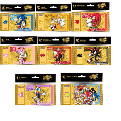 Sonic Set De 8 Golden Tickets