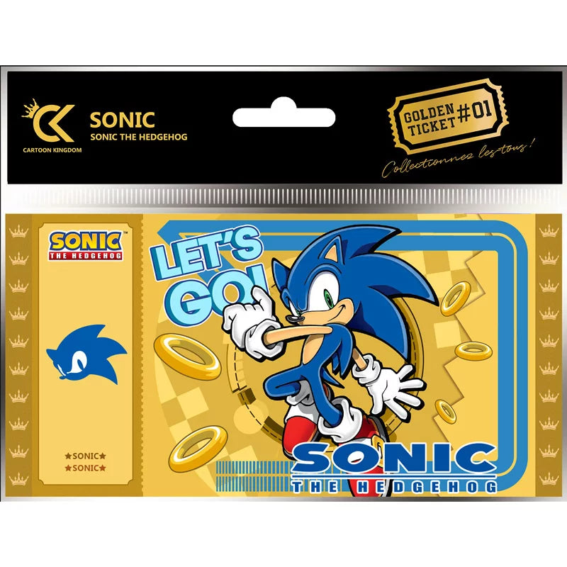 Golden Ticket Sonic The Hedgehog #1 Collection 1 PVC