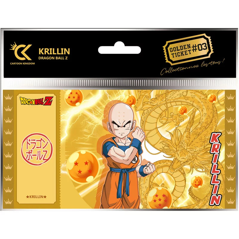 Krillin #3 Dragon Ball Z – Golden Ticket Collector PVC