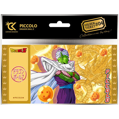 Ticket Doré Piccolo Dragon Ball Z – Collector Haute Définition