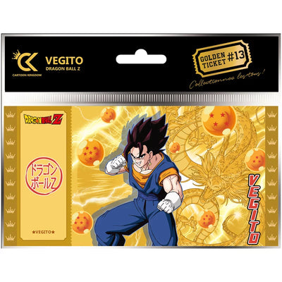 Ticket Doré Vegito #13 Dragon Ball Z | Carte Collector
