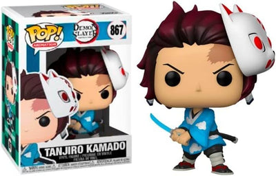 Funko Pop Tanjiro Kamado Masqué 867 Demon Slayer Édition
