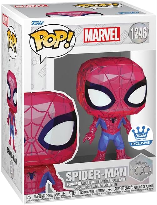 Funko Pop Spider-Man 1246 Exclusif Disney 100 Marvel