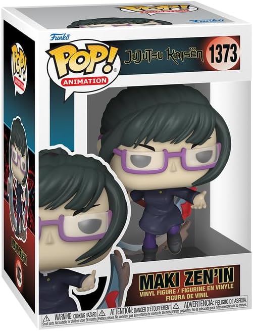 Funko Pop Maki Zen'in 1373 Jujutsu Kaisen Animation