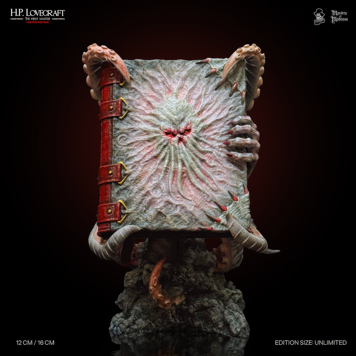 Statue H.P. Lovecraft Forbidden Edition 1/10 Polystone 42cm
