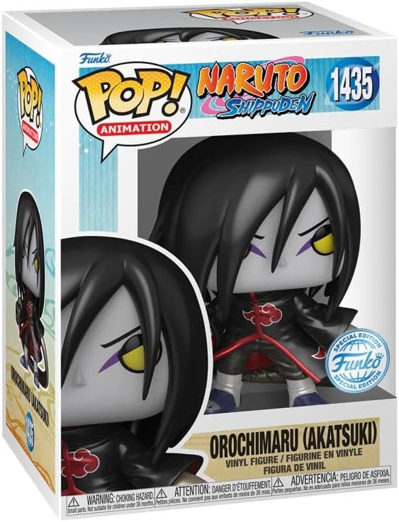 Funko Pop Orochimaru Akatsuki 1435 Naruto Shippuden Metallic
