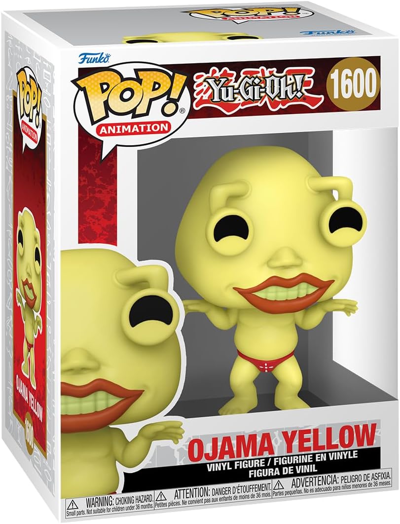 Funko Pop Ojama Yellow 1600 – Figurine Yu-Gi-Oh! Officielle