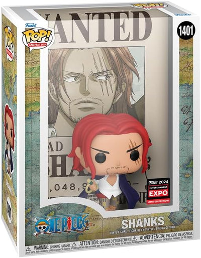 Funko Pop Shanks Wanted 1401 One Piece Exclusive 2024