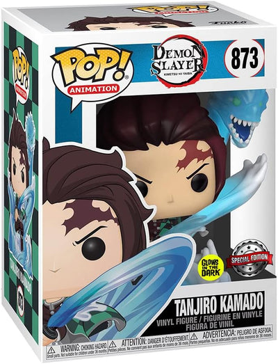 Funko Pop Demon Slayer Tanjiro Kamado 873 GITD Exclusive